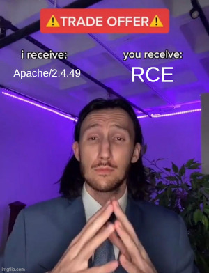 Meme Apache RCE